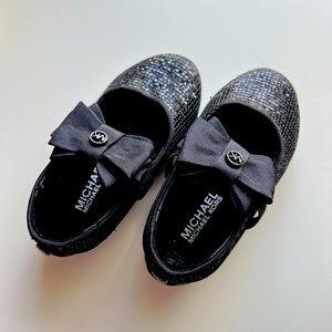 Michael Kors Black flats toddler girls New
